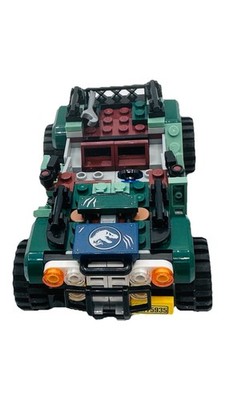 LEGO Jurassic World Jeep Dino Logo Vehicle Builder MOC Car Truck