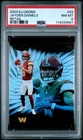 2024 PANINI ILLUSIONS RETAIL #93 JAYDEN DANIELS ROOKIE RC PSA 8