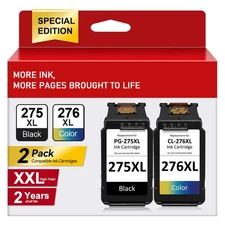 PG-275XL CL-276XL Ink compatible for Canon 275 PIXMA TR4720 TS3500 TS3722 lot