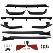Sport Performance Bodykit Schwarz Glanz Spoiler passt für BMW X7 G07 M-Paket