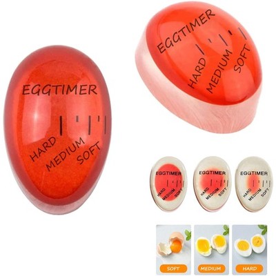 Eggtimer, Eierfarbe wechseln, ungiftig, langlebig, für gekochte Eier, ro(t)we...