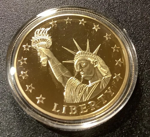 2009 American Mint The Birth of Our Nation Statue of Liberty Proof Coin With COA