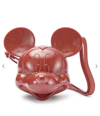 Disney Store Loungefly Mickey Mouse rot geformte Tasche neu mit Etikett