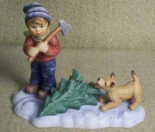 2005 GOEBEL BERTA HUMMEL #311 "THE PERFECT TREE" MADE IN THAILAND FIGURINE