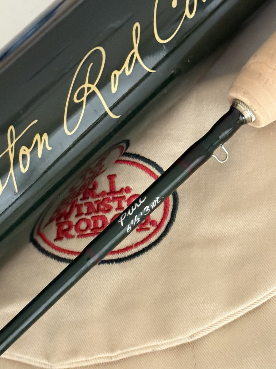 BEAUTIFUL** 🔥 R L WINSTON PURE 3wt. 6'6”in~4pc FlyRod