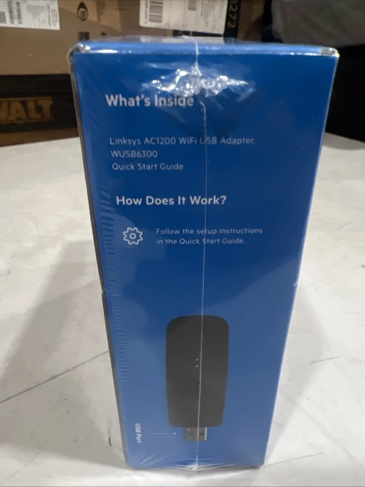 Linksys AC1200 Wireless-AC USB Adapter *New* WUSB6300 - Image 4 of 4
