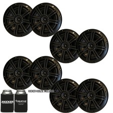 Kicker Black OEM Replacement Marine 6.5 Coaxi...
