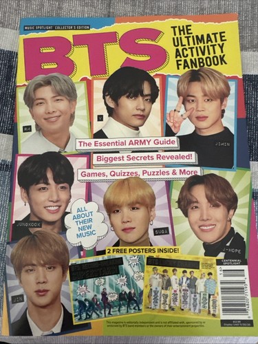 BTS The Ultimate Activity Fanbook Magazine Book Music Spotlight Collector's Ed.