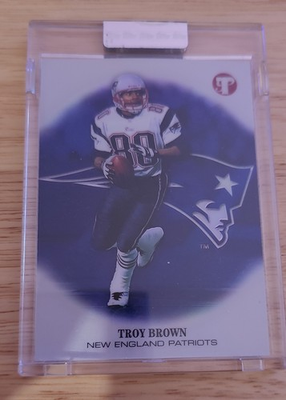 #ad #ad 2002 Topps Pristine Troy Brown #20 Refractor 349 $13.99