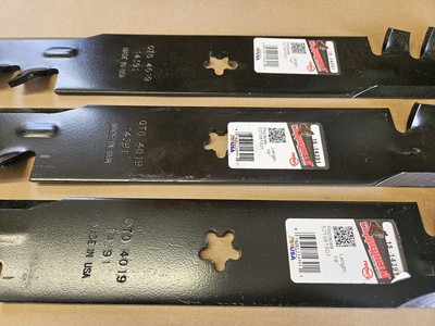 New 3 Pack Mulching Blades fits Husqvarna MZ5225ZT 52