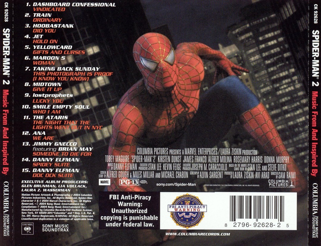 希少　盤面良好 SPIDERMAN 2 スコア盤 サウンドトラック 希少盤面良好 SPIDERMAN 2 スコア盤 サウンドトラック