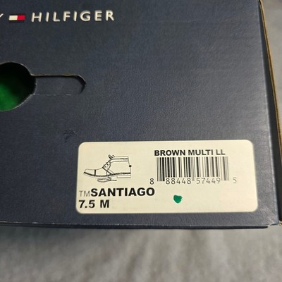 Tommy Hilfiger Santiago Mens 7.5 Brown Cap Toe Dress Chukka Boots Lace up‎ NIB Tommy Hilfiger Santiago Mens 7.5 Brown Cap Toe Dress Chukka  main image 4