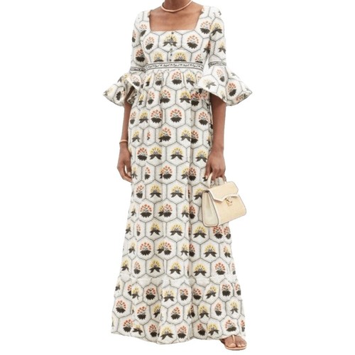 chinese dress ladies WHITE LINEN CROSS-STRAP DRESS