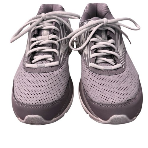 Brooks Addiction Walker Suede Shark Alloy Oyster Extra Wide Women’s Size 8 2E - Picture 4 of 10
