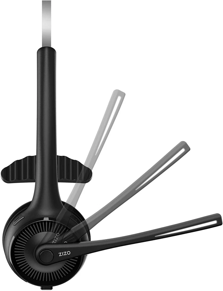 Fone de Ouvido Sem Fio ZIZO RESOUND PRO com Base - Preto - Imagem 4 de 4