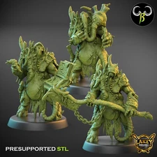 Apostles Of Decay | Daemon | 3D Printed Miniature | Clay Beast Creation |