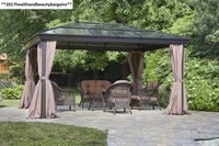 Gazebo Penguin 43226 4 Season Gazebo, 12 By 16 Feet Gazebo Penguin 43226 4 Season Gazebo, 12 By 16 Feet
