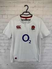 ENGLAND RUGBY 2015 2016 HOME RUGBY JERSEY SHIRT CANTERBURY ORIGINAL SIZE M