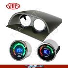<!--F#f_0-->Gauge Pod for Commodore VY VZ Grey + Oil Press + Volt LED Gauges<!--F/-->