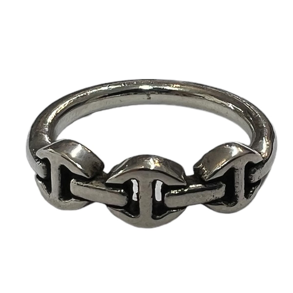 HOORSENBUHS DAME TRI-LINK Ring HB104 Silver925 #51 US6 w HOORSENBUHS DAME TRI-LINK Ring HB104 Silver925 #51 US6 w