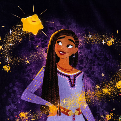 Disney Asha and Star Beach Towel - Wish Movie - Shine On - New - Picture 4 of 4