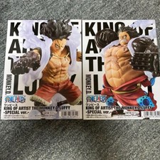 One Piece KING OF ARTIST THE Figure MONKEY.D.LUFFY SPECIAL ver set of 2