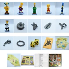 2002 Clue Simpsons Edition Replacement Pieces (Sold Separately) 1221!!!