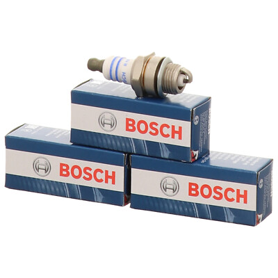 3 x Zündkerze BOSCH WSR6F passend für Kettensäge Stihl Solo Dolmar