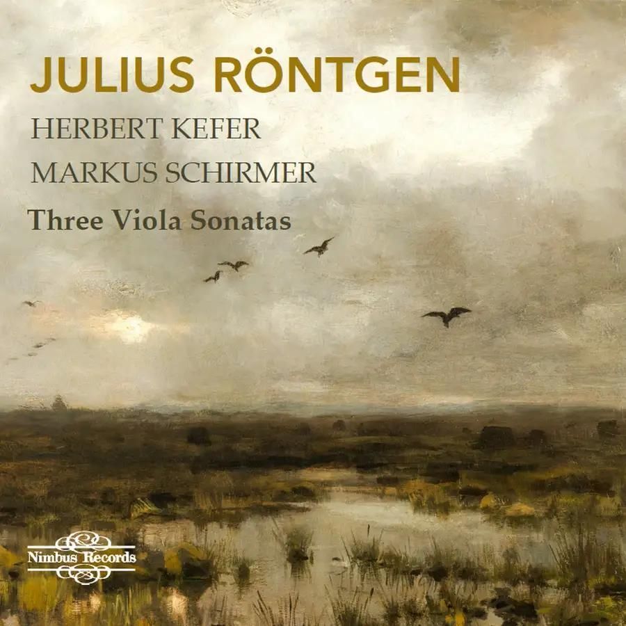 7951740 Audio Cd Julius Rontgen - Three Viola Sonatas