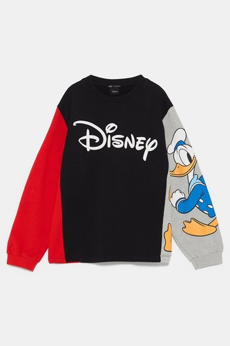 Sudadera Zara Disney Donald Disney Gran Tamaño | eBay
