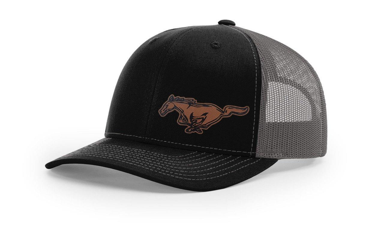 Cappello Berretto Snapback Ford Mustang Pony Logo Pannello Laterale Incisione Laser Richardson 112