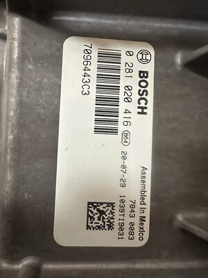 International ELECTRONIC CONTROL MODULE ECM. 0281020416