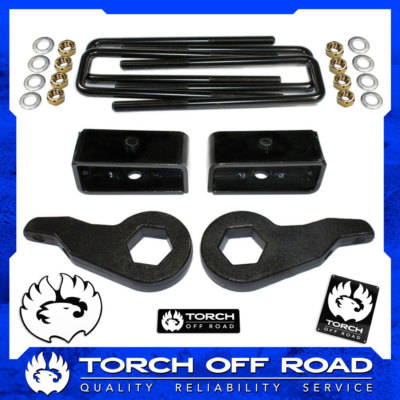 3'' Front 2'' Rear Leveling Lift Kit 1988-1999 Chevy GMC K2500 K3500 4X4 4WD