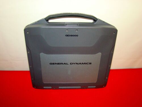General Dynamics GD8000 Rugged Laptop CORE 2 DUO 1.86GHz 4GB RAM FOR PARTS - Afbeelding 1 van 10