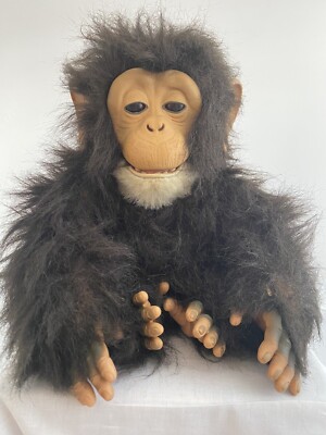 Fur Real Friends Cuddle Chimp Monkey Tiger Electronics Detail