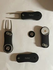 (1) Pitchfix Golf Switchblade Divot Tool Hybrid 2.0 W/TaylorMade 1" Golf Marker