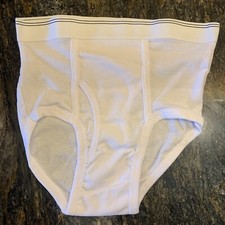 Prison Uniform Issue Men's White Briefs Underwear Victory Supply Small BRAND NEW