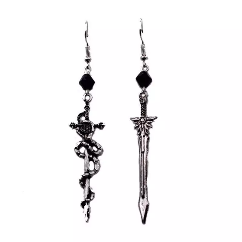 Dangle cheap sword earrings