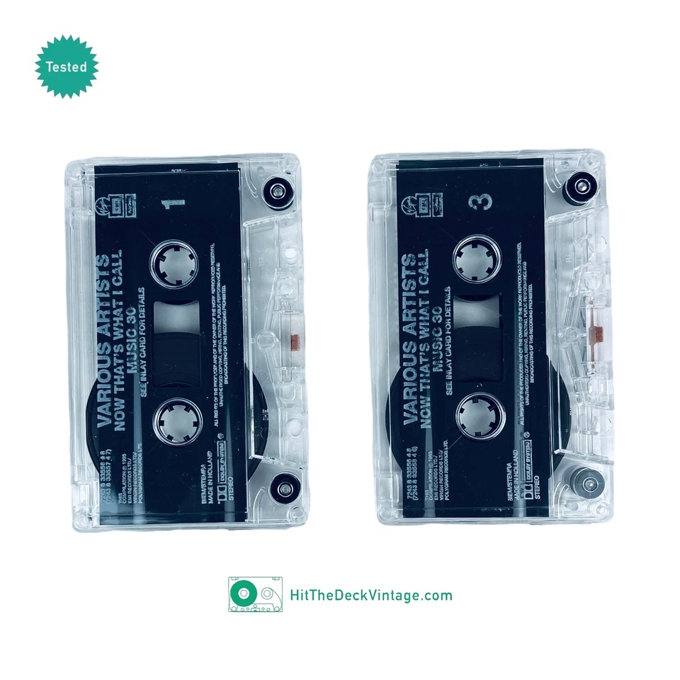 NOW 30 Now That's What I Call Music 30 Cassette Tapes (1995) UK Double TESTED - Image 4 of 4
