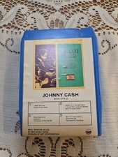 Johnny Cash 8 Track Tape - Baby Blue Color RARE Everest Archives Release