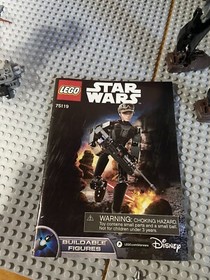 LEGO Star Wars Sergeant Jyn Erso And Fin 2 Pack. 100% Complete With Instructions