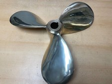 VINTAGE/ANTIQUE BRASS PROPELLER LARGE AND HIGHLY POLISHED