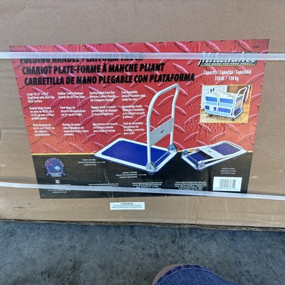 Milwaukee Tool Folding Handle Platform Truck 330lb Capacity