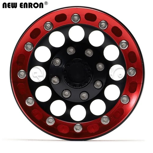 Beadlock 1.9 Wheel Rims For RC Car 1/10 Rock Crawler TF2 TRX4 Tamiya Axial SCX10 - Picture 11 of 35