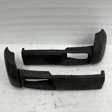 Fiat 124 Spider Original Front Bumper Rubber Pads And Side Guards Full Set Used