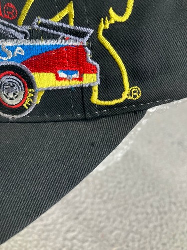 Vintage Buckshot Jones Racing Cap All Over Logo Mütze Spell Out Nascar #00 Snap Back - Bild 5 von 20