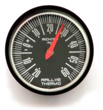 Historisches Rally KFZ Auto Thermometer aus 1...