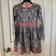 Matilda Jane Make Believe Around Town Sweatshirt Dress Long Sleeve Girls Size 10