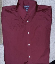 Mens Croft  Barrow Easy Care Classic Fit Long Slve Button Up Shirt 16 1/2 32-33