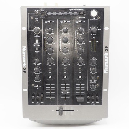 Numark X9 24 Bit 3Channel Digital Scratch Mixer With Effects eBay